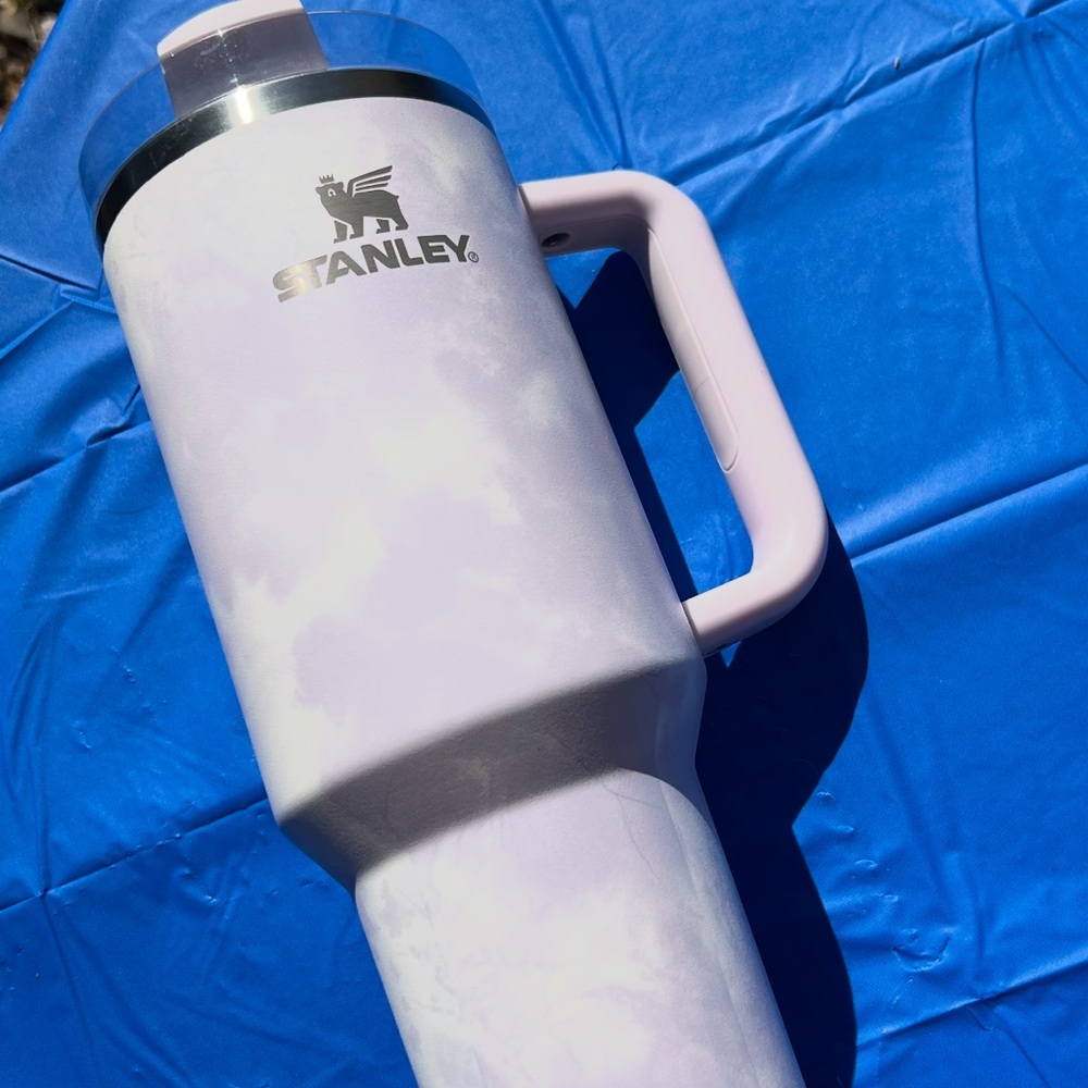 Stanley wisteria lavender tie dye quencher